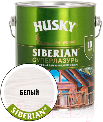 Лазурь для древесины Husky Siberian Суперлазурь