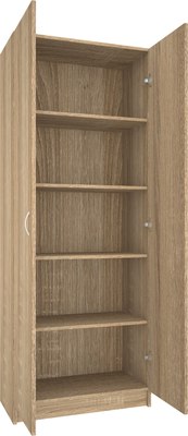 Стеллаж МДК СЛШ2 широкий закрытый 780x386x2000