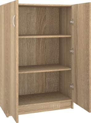 Стеллаж МДК СЛН2 широкий закрытый низкий 780x386x1200 