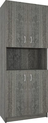 Стеллаж МДК СЛШ4 широкий с 4 дверьми и полками 780x386x2000  - фото