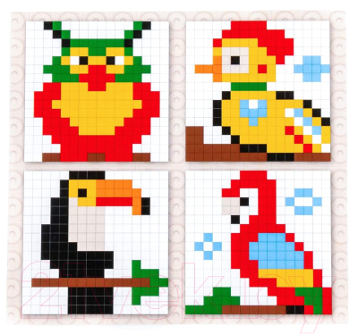 Микроконструктор Полесье Классик Птицы / 67521