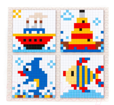 Микроконструктор Полесье Классик Водный мир / 73256