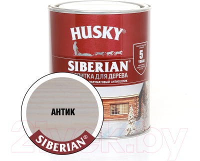 Пропитка для дерева Husky Siberian Полуматовая