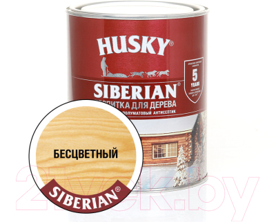 Пропитка для дерева Husky Siberian Полуматовая