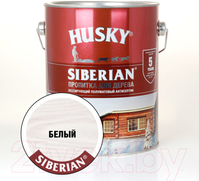 Пропитка для дерева Husky Siberian Полуматовая