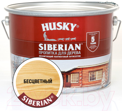 Пропитка для дерева Husky Siberian Полуматовая
