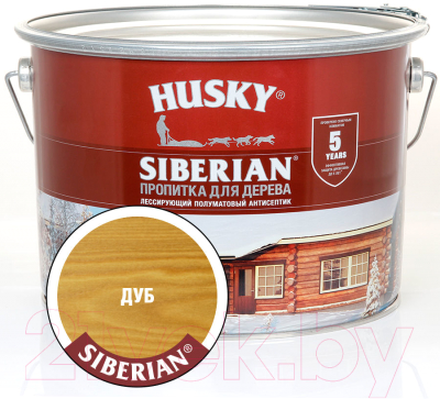 Пропитка для дерева Husky Siberian Полуматовая