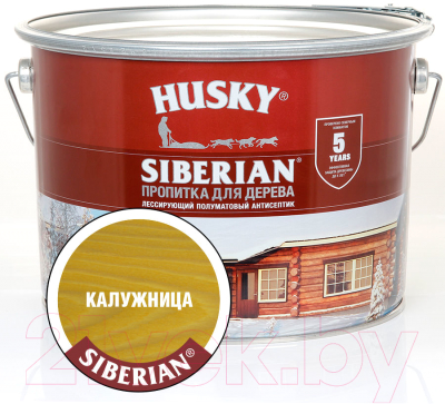 Пропитка для дерева Husky Siberian Полуматовая