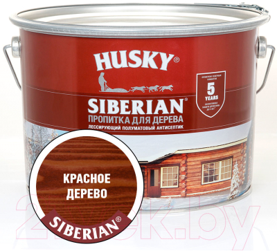 Пропитка для дерева Husky Siberian Полуматовая