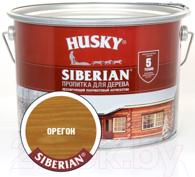 Пропитка для дерева Husky Siberian Полуматовая