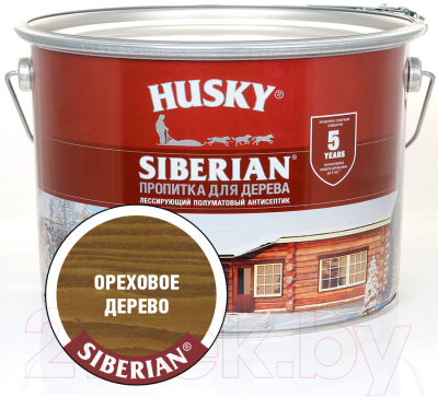 Пропитка для дерева Husky Siberian Полуматовая