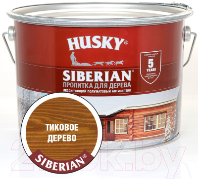Пропитка для дерева Husky Siberian Полуматовая