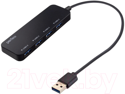 USB-хаб Perfeo 4 Port / PF-H047 - фото