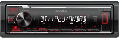 Бездисковая автомагнитола Kenwood KMM-BT205 - фото