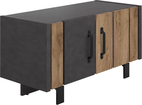 Тумба для обуви Black Red White Otis KOM2D