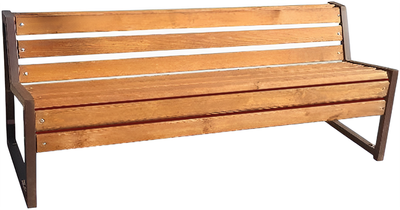 Скамья садовая Saniji С6 1700x400x850 - фото