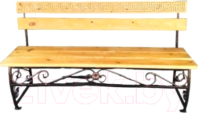 Скамья садовая Saniji С31 1660x400x900 - фото