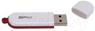USB flash накопитель Silicon Power LuxMini 320 64GB (SP064GBUF2320V1W)