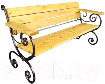 Скамья садовая Saniji С38 1700x800x900 - фото
