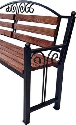 Скамья садовая Saniji С40 2000x400x950