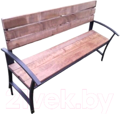 Скамья садовая Saniji С45 1600x400x800 - фото