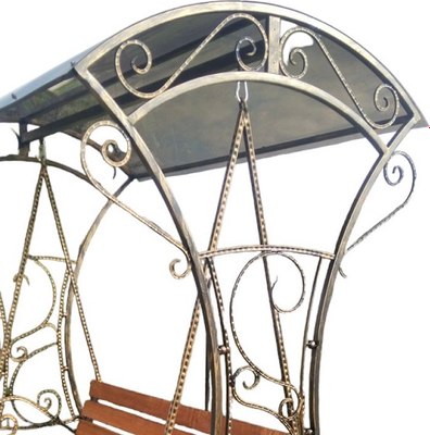 Качели садовые Saniji Ажурные 2100x1500x2100
