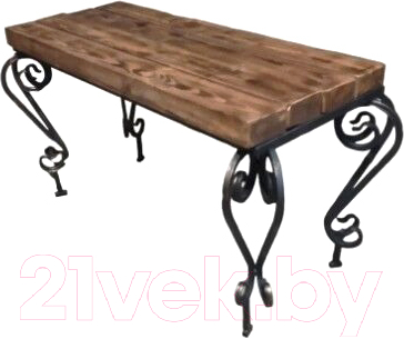 Скамья садовая Saniji С49 800x350x600 - фото