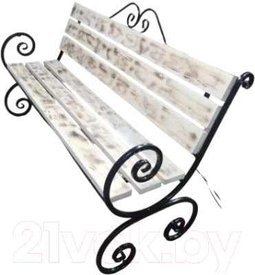 Скамья садовая Saniji С61 1660x400x900 - фото