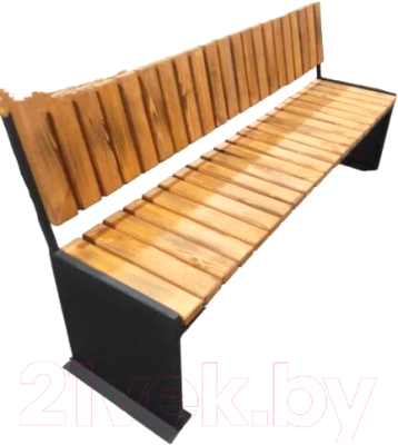 Скамья садовая Saniji С62 1600x400x900 - фото