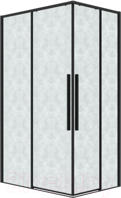Душевой уголок Grossman Galaxy 80x80x195 / 300.K33.01.8080.21.02 - фото