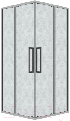 Душевой уголок Grossman Cosmo 90x90x195 / 300.K33.02.9090.10.02 - фото