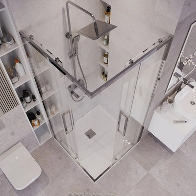 Душевой уголок Grossman Cosmo 90x90x195 / 300.K33.02.9090.32.00