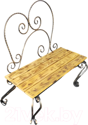 Скамья садовая Saniji Греческая С73 1000x350x500 - фото