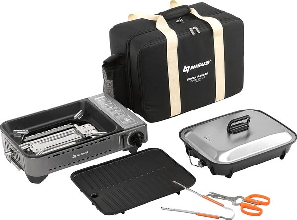 Плита туристическая Nisus N-MS-88 KIT - фото