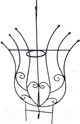 Шпалера Saniji Веерная Ш4 850x200x1500 - фото