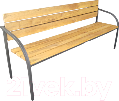 Скамья садовая Saniji С83 1700x450x900 - фото