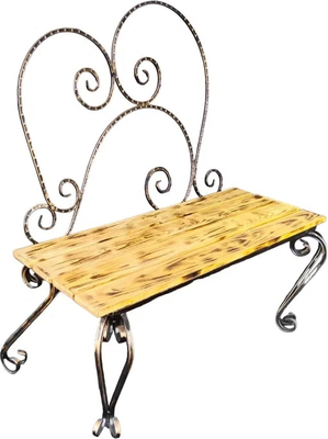 Скамья садовая Saniji С90 1000x400x1000 - фото