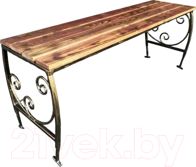 Скамья садовая Saniji Ритуальная Н5 1500x400x450 - фото