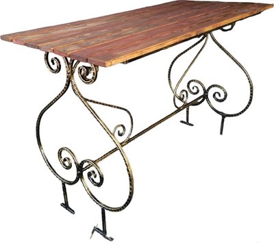 Стол садовый Saniji КС3 1500x700x850