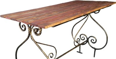 Стол садовый Saniji КС3 1500x700x850