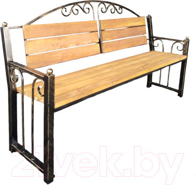 Скамья садовая Saniji С114 1660x400x1000 - фото