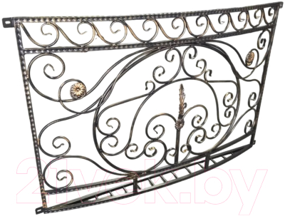 Ограждение балконное Saniji 1300x200x1000 - фото