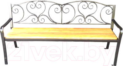 Скамья садовая Saniji Весенний вечер С105 2000x450x900 - фото