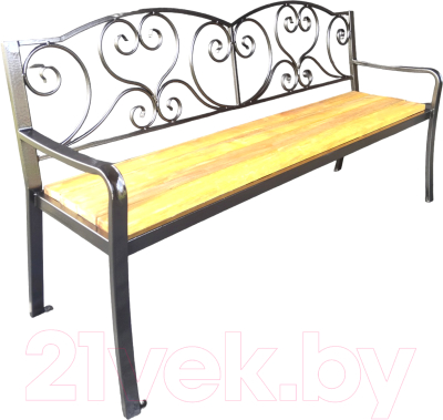 Скамья садовая Saniji Весенний вечер С106 1700x450x900 - фото