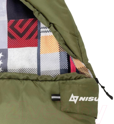 Спальный мешок Nisus XXL 400 Hollowfiber / N-SB-H400-220x90