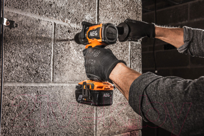 Профессиональная дрель-шуруповерт AEG Powertools BSB18BL2-602K