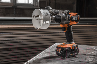 Профессиональная дрель-шуруповерт AEG Powertools BSB18BL2-602K