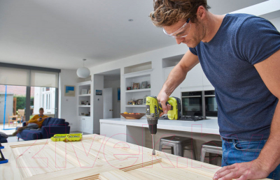 Аккумуляторная дрель-шуруповерт Ryobi R18DD3-115S (5133005301)