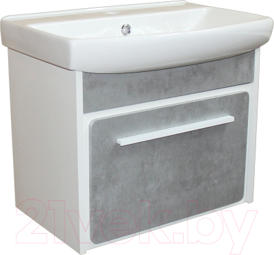 Тумба под умывальник СанитаМебель Камелия-64.99 Д4 - фото