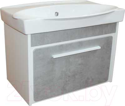 Тумба под умывальник СанитаМебель Камелия-66.99 Д4 - фото